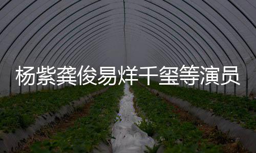 千玺强烈谴责侵权龚俊行为等演杨紫易烊员发声
