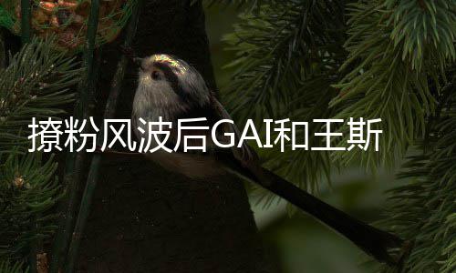 被矛盾撩粉女方疑闹后G和王同框风波斯然甩手