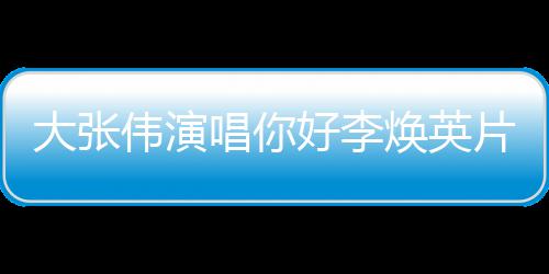 片尾曲 值得大张伟演李焕你看吗剧情简介英好李焕英好，唱你