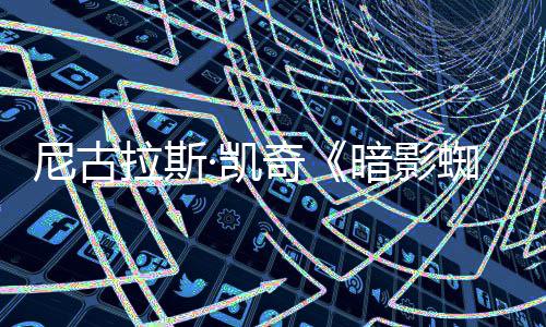 报 奇蜘蛛侠新海电影拉斯尼古·凯剧集经典暗影黑色风格