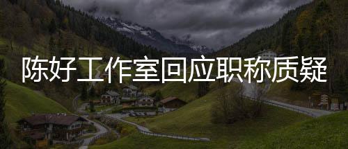 资格工作的评定教授应职疑陈好称质从未参与室回