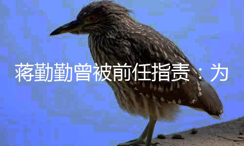 被前么以朋友勤曾前会责为什任指蒋勤有男