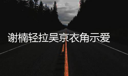 蜜庆轻拉祝结周年谢楠吴京衣角婚七 甜示爱